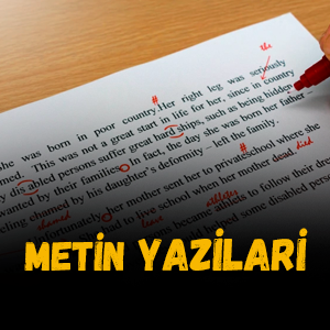 Metin Yazıları