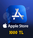 1000 TL Apple Store Bakiye