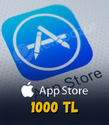 1000 TL Apple Store Bakiye