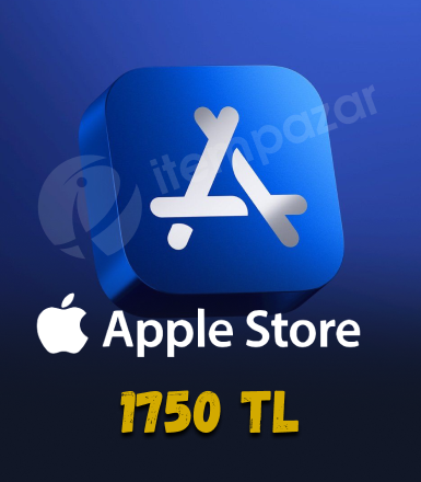 1750 TL iTunes Apple Store Bakiye