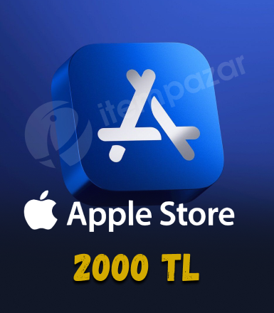 2000 TL iTunes Apple Store Bakiye