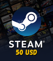 50 USD Steam Cüzdan Kodu