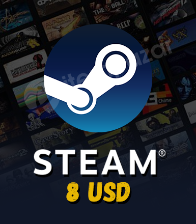 8 USD Steam Cüzdan Kodu