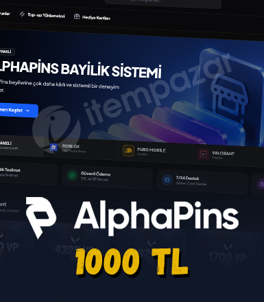 AlphaPins 1000 TL Hediye Kartı