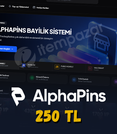 AlphaPins 250 TL Hediye Kartı