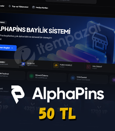 AlphaPins 50 TL Hediye Kartı