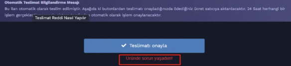 Teslimat Reddi Nasıl Yapılır? Teslimat Reddi Nasıl Yapılır?