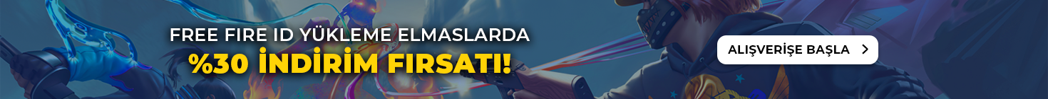 FREE FİRE ID YÜKLEME ELMAS ÜRÜNLERİ