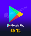 Google Play 50 TL