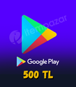Google Play 500 TL