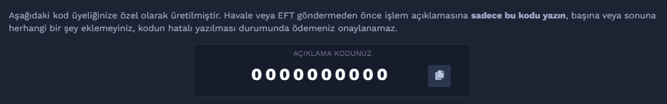 ALFATEK Havale & EFT ile %0 Komisyon Bakiye Yükleme