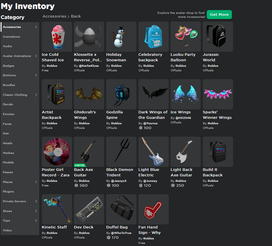  UCUZ 10K+ 3 LİMİTEDLİ ROBUXLU ROBLOX HESABI