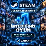 İstediginiz 1 Oyun Steam Oyunu