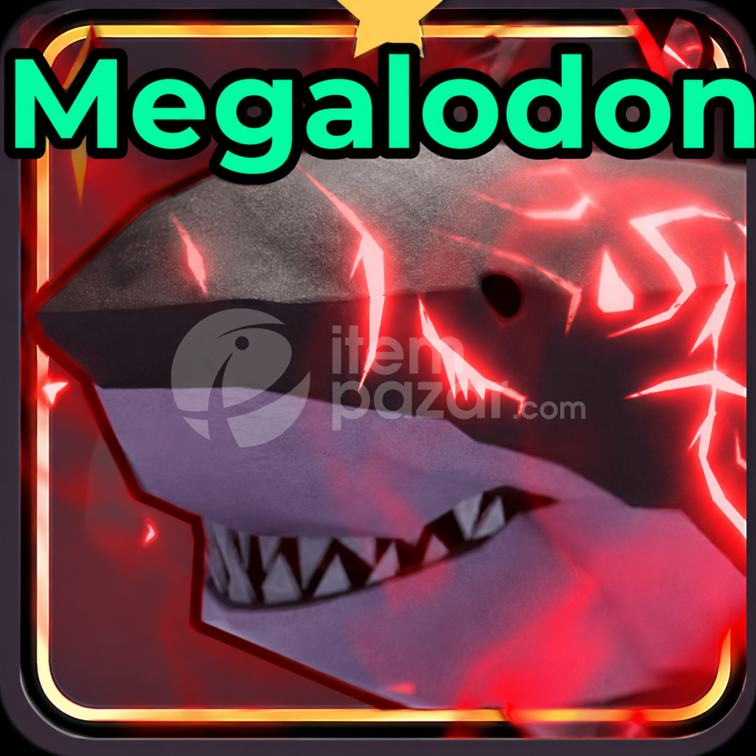 1 ADET MEGALODON FİSH İT