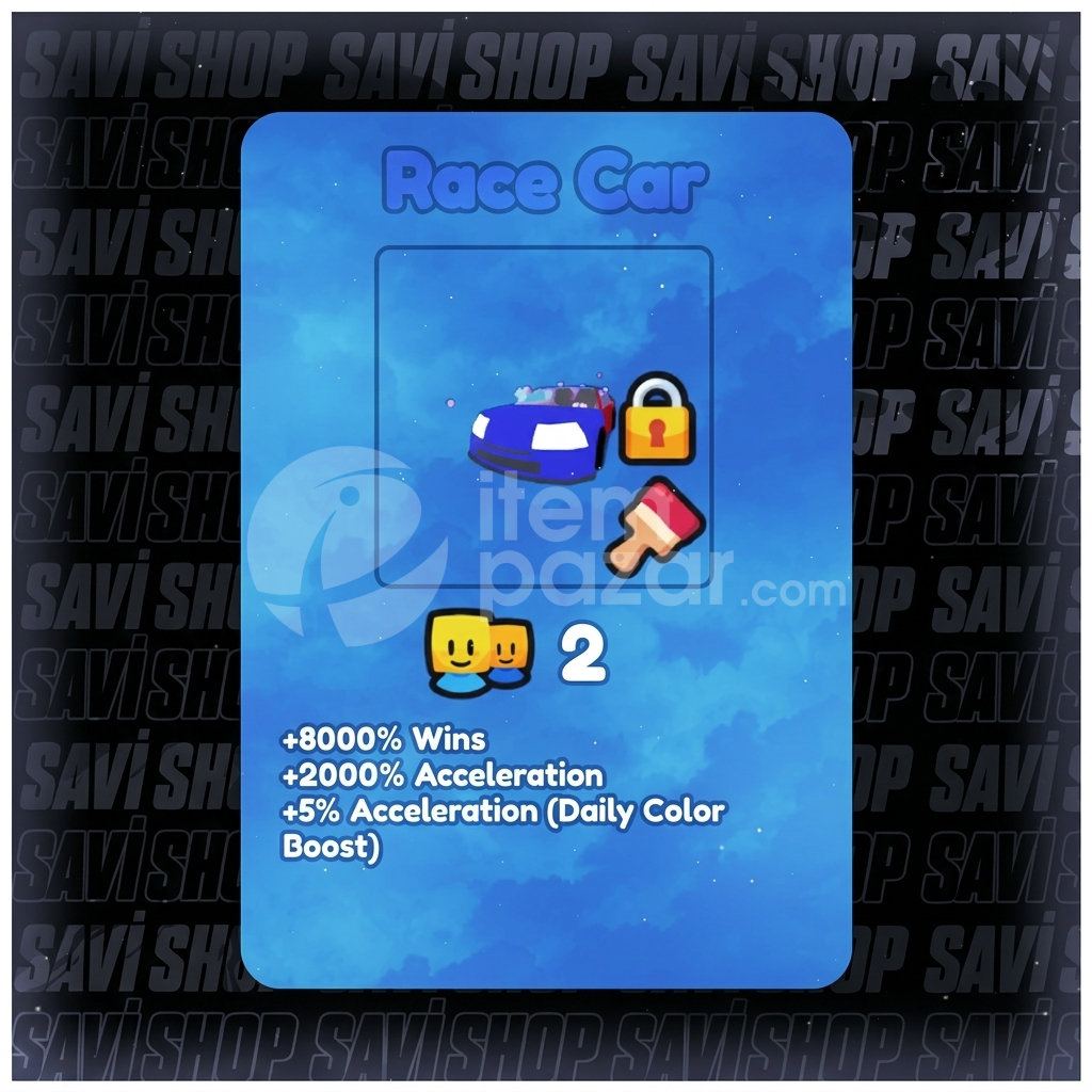 1 ADET RACE CAR (RACE CLİCKER)