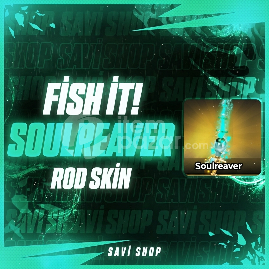 1 ADET SOULREAVER ROD SKİN FİSH İT