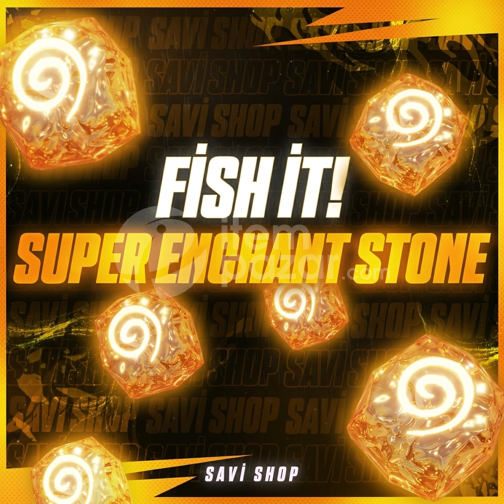 1 ADET SUPER ENCHANT STONE FİSH İT