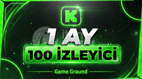 [ 1 AY ] 100 Kick Canlı İzleyici | OTO