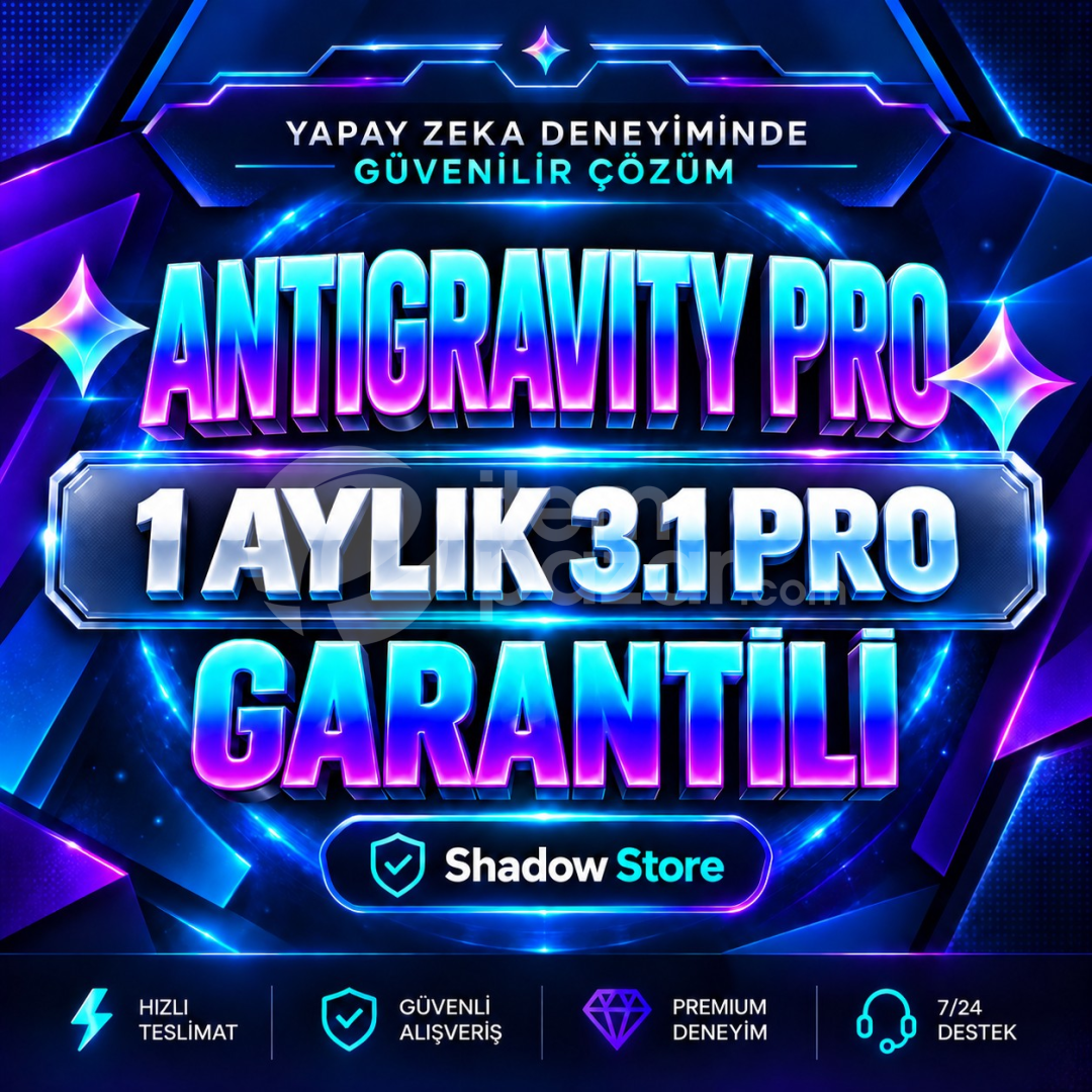 1 Ay: Antigravity Pro (Advanced) | Hesabınıza