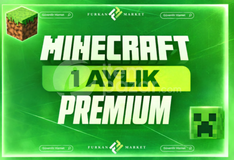 1 AY MİNECRAFT PREMİUM GARANTİ+DESTEK