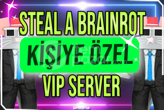 [1 AY] Steal a Brainrot Kişiye Özel Vip Server!