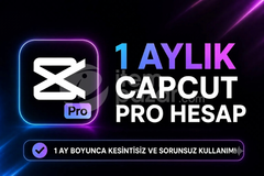 ⭐ 1 AYLIK CAPCUT PRO