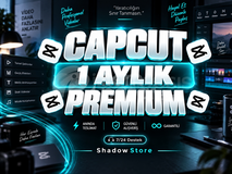 1 Aylık CapCut Pro Hesap | PC * Mobil Uyumlu