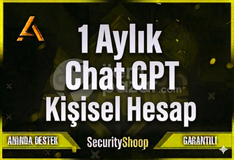 1 aylık Codex Ai +ChatGpt Plus Şahsi Hesap