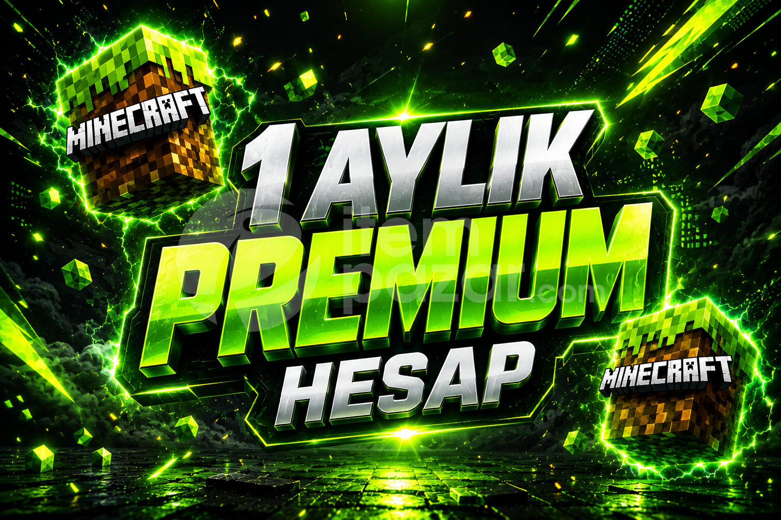 ⭐ 1 Aylık Minecraft Premium⭐