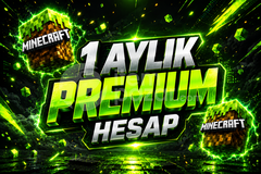 ⭐ 1 Aylık Minecraft Premium⭐