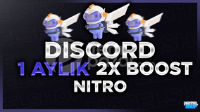 ⭐1 Aylık Nitro 2x Boost