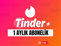 1 Aylık TİNDER+ PREMİUM Üyelik KODU / TR KOD