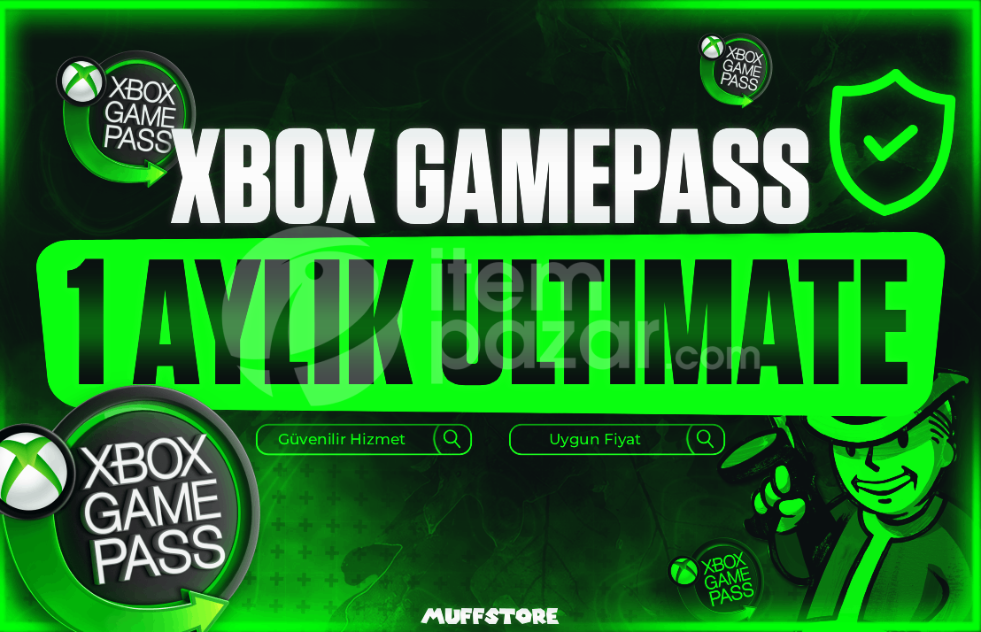 1 Aylık Xbox Game Pass ULTİMATE + Oto Teslim