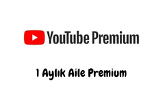 1 Aylık YouTube Aile Premium Hesap
