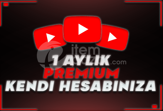⭐️[KENDİ HESABINIZA] 1 AYLIK YOUTUBE PREMİUM ⭐️