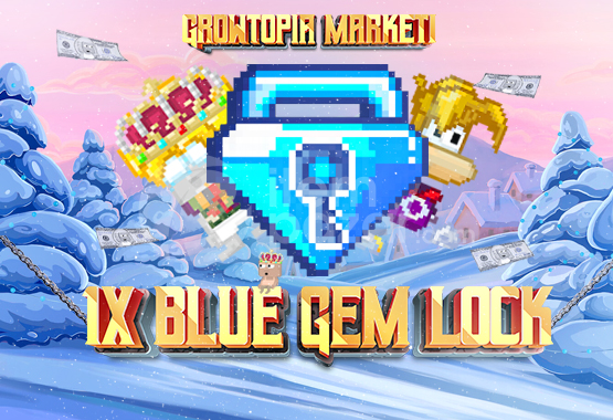 1 Blue Gem Lock