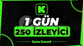 [ 1 GÜN ] 250 Kick Canlı İzleyici | OTO