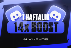 ⭐[1 HAFTALIK] Discord 14X Server Boost