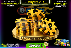 ⭐1 Milyar COİN/ÇİP(1.000.000.000)⭐