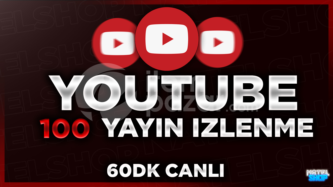 ⭐️[1 SAAT] 100 YOUTUBE CANLI İZLEYİCİ