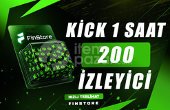 ⚡[1 Saat] 200 Kick Canlı İzleyici | Kaliteli