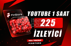 ⚡[1 Saat] 225 YouTube Canlı İzleyici Kaliteli
