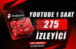 ⚡[1 Saat] 275 YouTube Canlı İzleyici Kaliteli