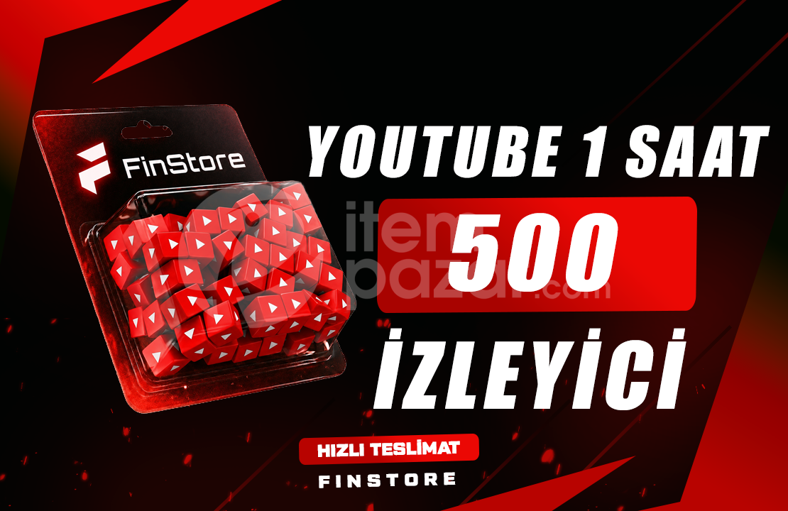 ⚡[1 Saat] 500 YouTube Canlı İzleyici Kaliteli