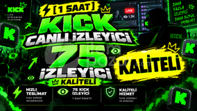 ⚡ [1 Saat] 75 Kick Canlı İzleyici | Kaliteli