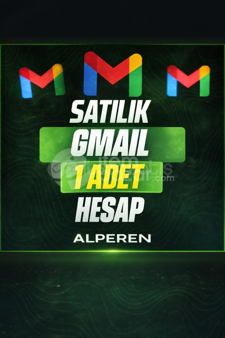 1 tane Gmail | otomatik teslimat 
