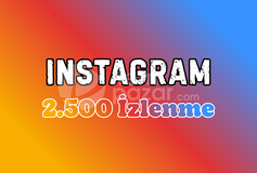 1 Yıl Garanti! ⭐ Instagram 2500 İzlenme