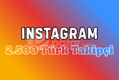 1 Yıl Garanti! ⭐ Instagram 2500 Türk Takipçi
