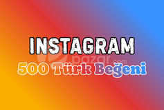 1 Yıl Garanti! ⭐ Instagram 500 Türk Beğeni