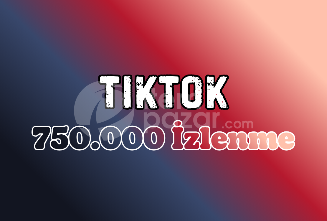 1 Yıl Garanti! ⭐TikTok 750000 İzlenme